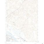 United States Geological Survey North Platte East, NE (2021, 24000-Scale) digital map