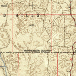 United States Geological Survey North Platte, NE (1957, 250000-Scale) digital map