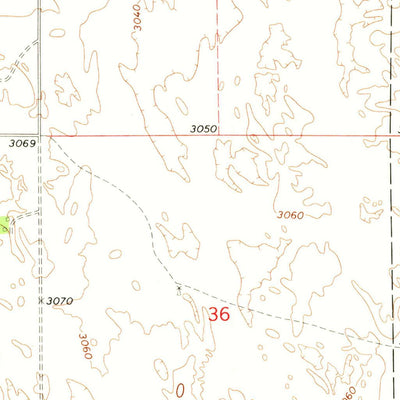 United States Geological Survey North Platte SW, NE (1970, 24000-Scale) digital map