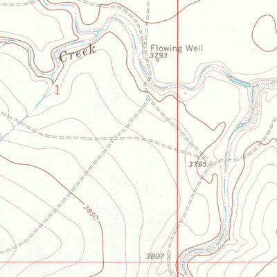 United States Geological Survey North Plum Creek SE, CO (1968, 24000-Scale) digital map