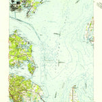 United States Geological Survey North Point, MD (1947, 62500-Scale) digital map