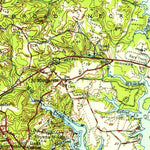 United States Geological Survey North Point, MD (1947, 62500-Scale) digital map
