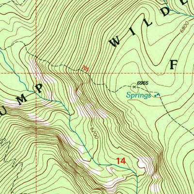 United States Geological Survey North Pole, ID (1995, 24000-Scale) digital map