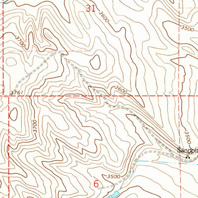 United States Geological Survey North Powder, OR (1994, 24000-Scale) digital map