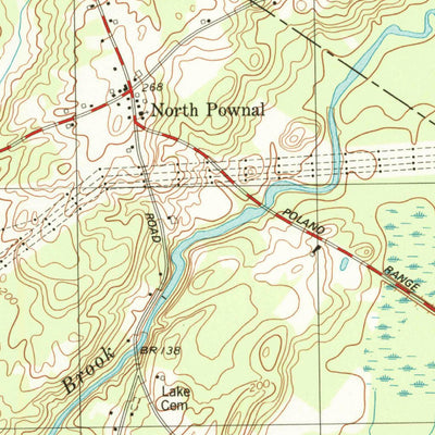 United States Geological Survey North Pownal, ME (1979, 24000-Scale) digital map