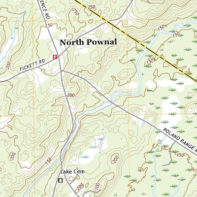 United States Geological Survey North Pownal, ME (2021, 24000-Scale) digital map
