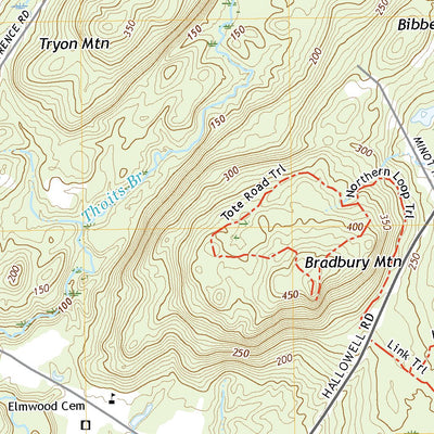 United States Geological Survey North Pownal, ME (2021, 24000-Scale) digital map