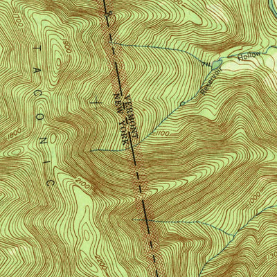United States Geological Survey North Pownal, VT-NY (1946, 31680-Scale) digital map