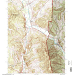 United States Geological Survey North Pownal, VT-NY (1995, 24000-Scale) digital map