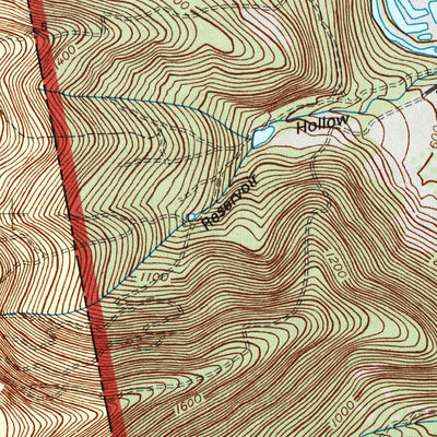 United States Geological Survey North Pownal, VT-NY (1995, 24000-Scale) digital map