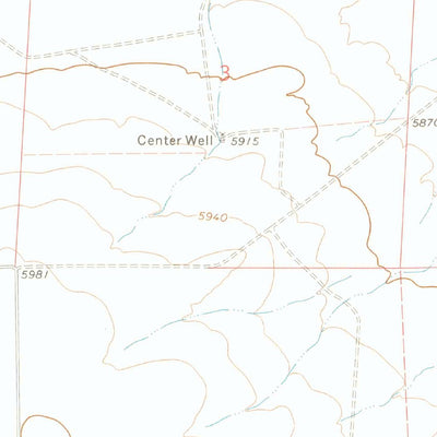 United States Geological Survey North Rattlesnake Butte, CO (1971, 24000-Scale) digital map