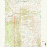 United States Geological Survey North Ridge, WY (1993, 24000-Scale) digital map