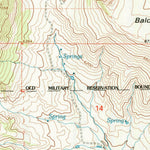 United States Geological Survey North Ridge, WY (1993, 24000-Scale) digital map