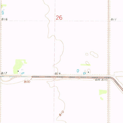 United States Geological Survey North Salt Lake, ND (1972, 24000-Scale) digital map