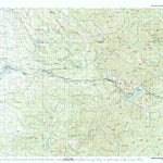 United States Geological Survey North Santiam River, OR (1983, 100000-Scale) digital map