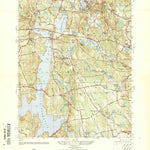 United States Geological Survey North Scituate, RI (1950, 25000-Scale) digital map