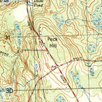 United States Geological Survey North Scituate, RI (1950, 25000-Scale) digital map