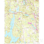 United States Geological Survey North Scituate, RI (1975, 24000-Scale) digital map