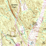 United States Geological Survey North Scituate, RI (1975, 24000-Scale) digital map
