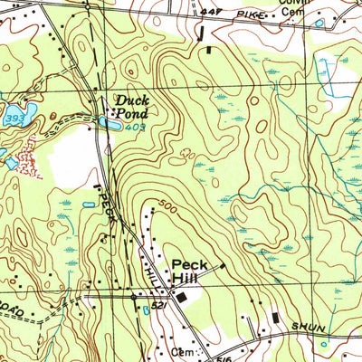 United States Geological Survey North Scituate, RI (1996, 24000-Scale) digital map
