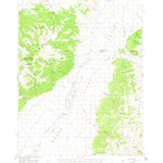 United States Geological Survey North Shoshone Peak, NV (1956, 62500-Scale) digital map