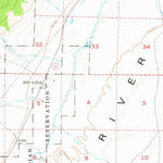 United States Geological Survey North Shoshone Peak, NV (1956, 62500-Scale) digital map