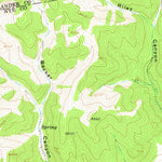 United States Geological Survey North Shoshone Peak, NV (1956, 62500-Scale) digital map