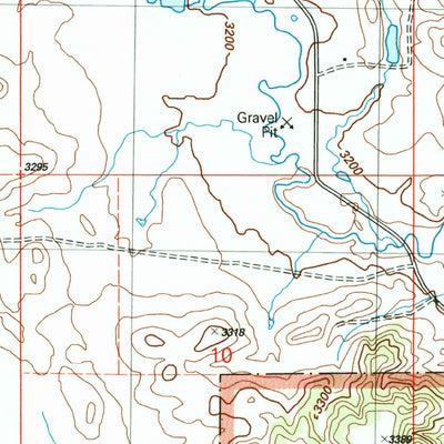 United States Geological Survey North Slick Creek, MT-SD (2005, 24000-Scale) digital map