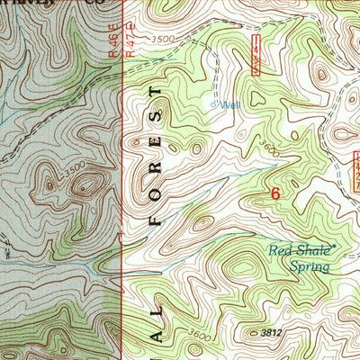 United States Geological Survey North Stacey School, MT (1995, 24000-Scale) digital map