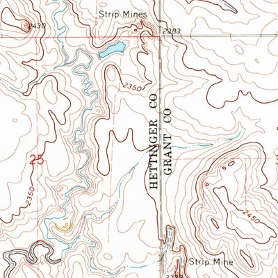 United States Geological Survey North Star Butte, ND (1969, 24000-Scale) digital map
