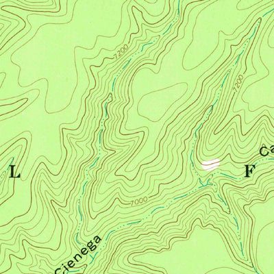United States Geological Survey North Star Mesa, NM (1965, 24000-Scale) digital map