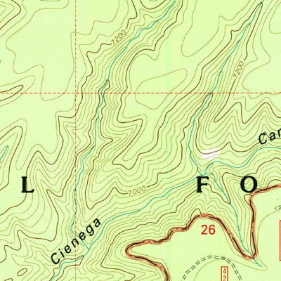 United States Geological Survey North Star Mesa, NM (1999, 24000-Scale) digital map