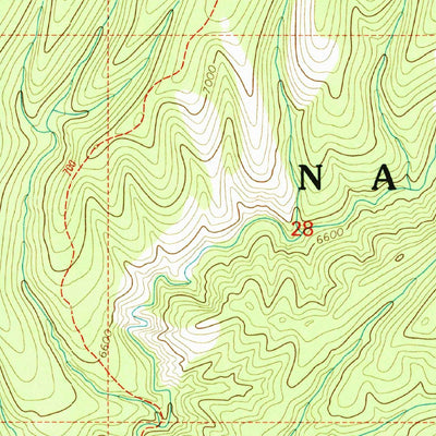 United States Geological Survey North Star Mesa, NM (1999, 24000-Scale) digital map