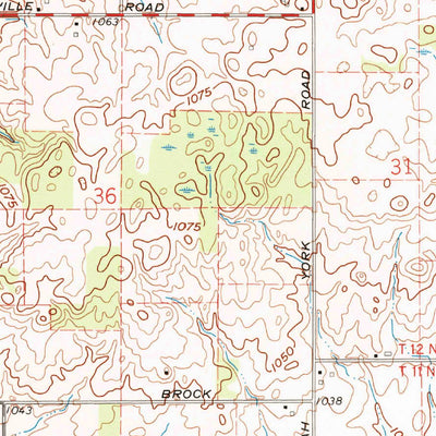 United States Geological Survey North Star, OH (1961, 24000-Scale) digital map