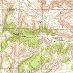 United States Geological Survey North Table Mountain, WY (1986, 24000-Scale) digital map