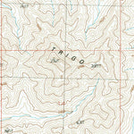 United States Geological Survey North Trigo Peaks, AZ (1986, 24000-Scale) digital map