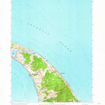 United States Geological Survey North Truro, MA (1958, 24000-Scale) digital map