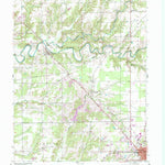 United States Geological Survey North Vernon, IN (1957, 24000-Scale) digital map
