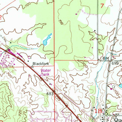 United States Geological Survey North Vernon, IN (1957, 24000-Scale) digital map