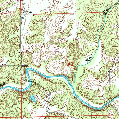 United States Geological Survey North Vernon, IN (1957, 24000-Scale) digital map