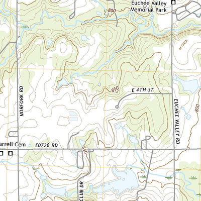 United States Geological Survey North Village, OK (2022, 24000-Scale) digital map