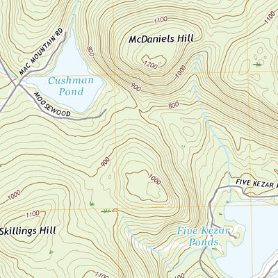 United States Geological Survey North Waterford, ME (2021, 24000-Scale) digital map