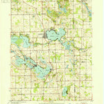 United States Geological Survey North Webster, IN (1950, 24000-Scale) digital map