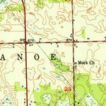 United States Geological Survey North Webster, IN (1950, 24000-Scale) digital map