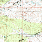 United States Geological Survey North Willow Canyon, UT (1985, 24000-Scale) digital map