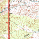 United States Geological Survey North Willow Canyon, UT (1998, 24000-Scale) digital map