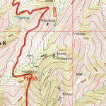 United States Geological Survey North Willow Canyon, UT (1998, 24000-Scale) digital map
