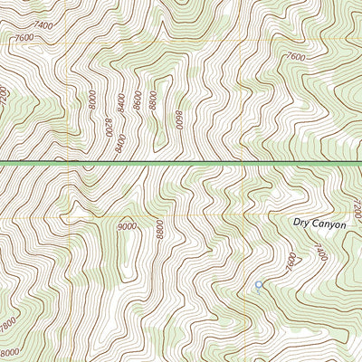 United States Geological Survey North Willow Canyon, UT (2023, 24000-Scale) digital map