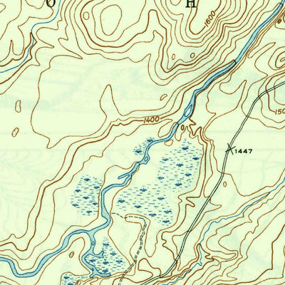 United States Geological Survey North Wilmurt, NY (1947, 31680-Scale) digital map