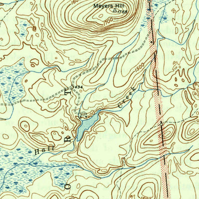 United States Geological Survey North Wilmurt, NY (1947, 31680-Scale) digital map